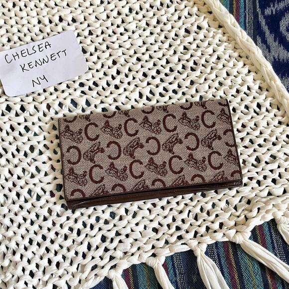 Celine Monogram Logo Macadam Vintage Bifold Wallet - Picture 3 of 12